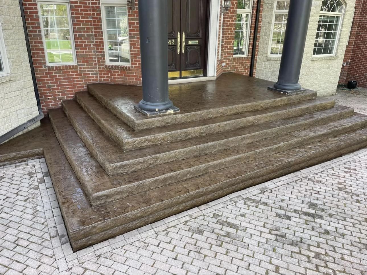 customized steps for your porch